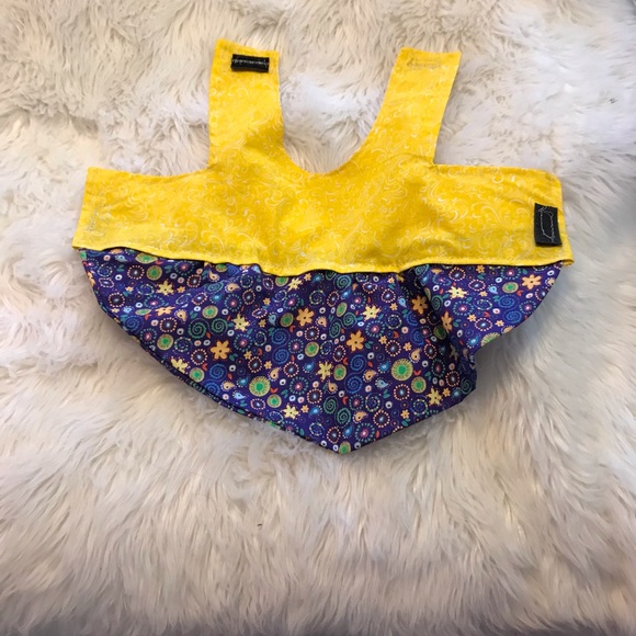 Cute custom made dog dress12-14 lbs spring - Picture 3 of 9